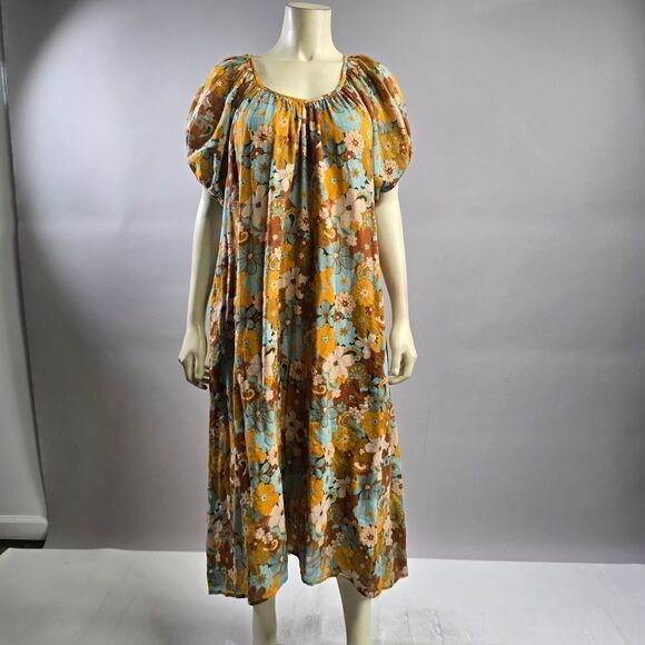 Sundry Dresses & Skirts - Sundry Size 0 Floral Print Maxi Dress in Multicolor R14